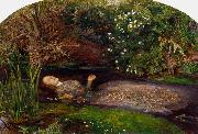 Sir John Everett Millais Ophelia (mk09) Sweden oil painting artist